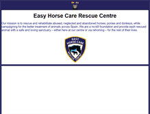 Tablet Screenshot of easyhorsecare.net